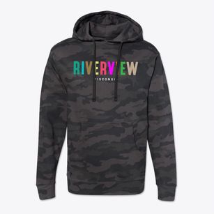 Riverview Wisconsin Color Pop Cotton Hoodie Sweatshirt