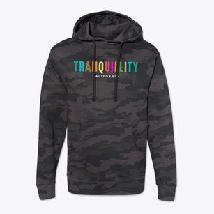 Tranquillity California Color Pop Cotton Hoodie Sweatshirt