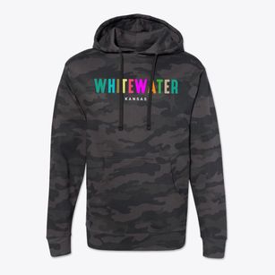 Whitewater Kansas Color Pop Cotton Hoodie Sweatshirt