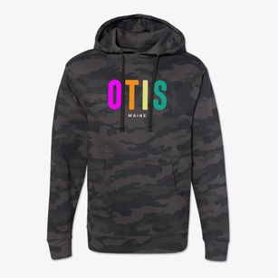Otis Maine Color Pop Cotton Hoodie Sweatshirt