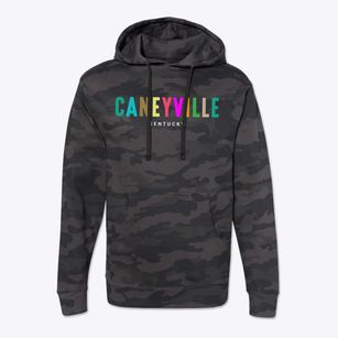 Caneyville Kentucky Color Pop Cotton Hoodie Sweatshirt