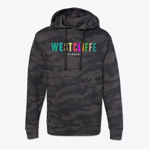 Westcliffe Colorado Color Pop Cotton Hoodie Sweatshirt