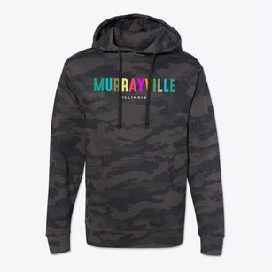 Murrayville Illinois Color Pop Cotton Hoodie Sweatshirt
