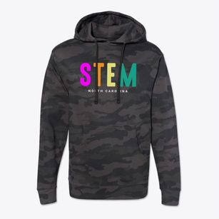Stem North Carolina Color Pop Cotton Hoodie Sweatshirt