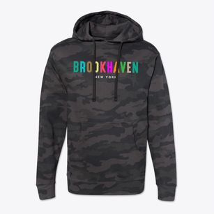 Brookhaven New York Color Pop Cotton Hoodie Sweatshirt