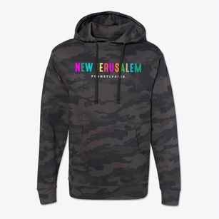 New Jerusalem Pennsylvania Color Pop Cotton Hoodie Sweatshirt
