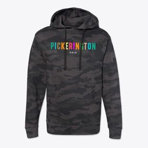Pickerington Ohio Color Pop Cotton Hoodie Sweatshirt