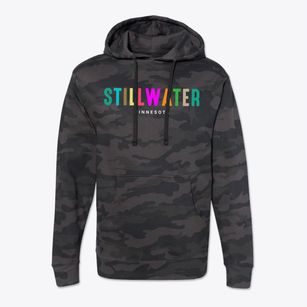 Stillwater Minnesota Color Pop Cotton Hoodie Sweatshirt