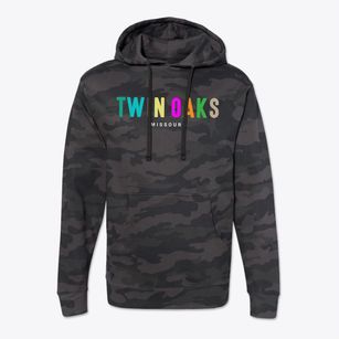 Twin Oaks Missouri Color Pop Cotton Hoodie Sweatshirt