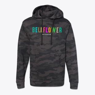 Bellflower Missouri Color Pop Cotton Hoodie Sweatshirt