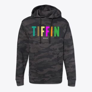 Tiffin Ohio Color Pop Cotton Hoodie Sweatshirt