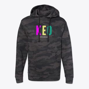 Keo Arkansas Color Pop Cotton Hoodie Sweatshirt