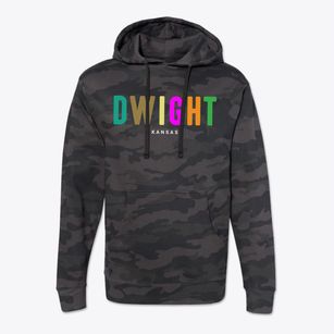 Dwight Kansas Color Pop Cotton Hoodie Sweatshirt