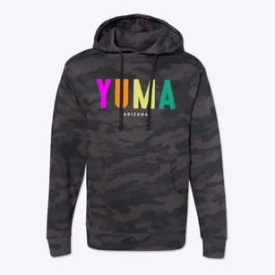 Yuma Arizona Color Pop Cotton Hoodie Sweatshirt