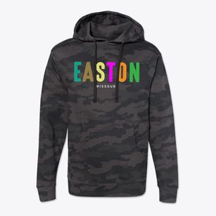 Easton Missouri Color Pop Cotton Hoodie Sweatshirt
