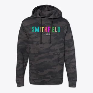 Smithfield Illinois Color Pop Cotton Hoodie Sweatshirt
