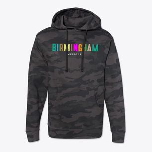 Birmingham Missouri Color Pop Cotton Hoodie Sweatshirt