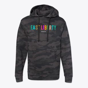 East Liberty Ohio Color Pop Cotton Hoodie Sweatshirt