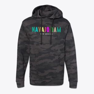 Navajo Dam New Mexico Color Pop Cotton Hoodie Sweatshirt