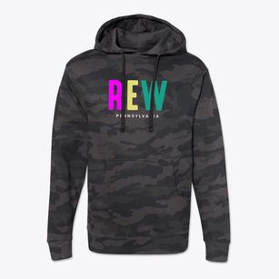 Rew Pennsylvania Color Pop Cotton Hoodie Sweatshirt