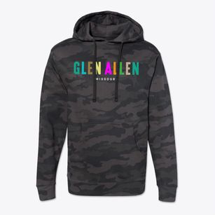 Glen Allen Missouri Color Pop Cotton Hoodie Sweatshirt
