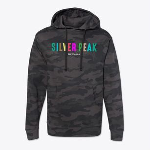 Silver Peak Nevada Color Pop Cotton Hoodie Sweatshirt