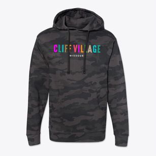 Cliff Village Missouri Color Pop Cotton Hoodie Sweatshirt