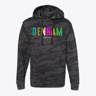 Denham Minnesota Color Pop Cotton Hoodie Sweatshirt
