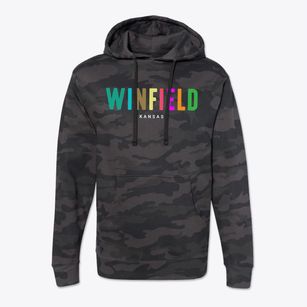Winfield Kansas Color Pop Cotton Hoodie Sweatshirt