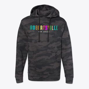 Robertsville New Jersey Color Pop Cotton Hoodie Sweatshirt