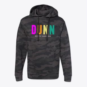 Dunn North Carolina Color Pop Cotton Hoodie Sweatshirt