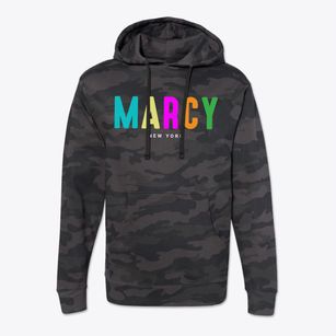 Marcy New York Color Pop Cotton Hoodie Sweatshirt