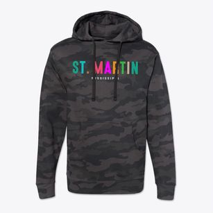 St. Martin Mississippi Color Pop Cotton Hoodie Sweatshirt