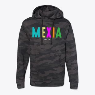 Mexia Texas Color Pop Cotton Hoodie Sweatshirt