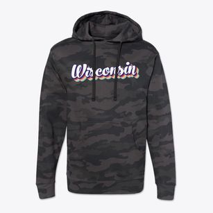  Wisconsin Retro Candy Vibes Cotton Hoodie Sweatshirt