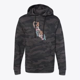 California Pastel Cotton Hoodie Sweatshirt