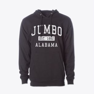 Jumbo Alabama Classic Established Cotton Hoodie Sweatshirt