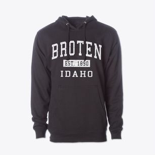 Broten Idaho Classic Established Cotton Hoodie Sweatshirt