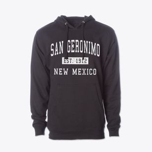 San Geronimo New Mexico Classic Established Cotton Hoodie Sweatshirt