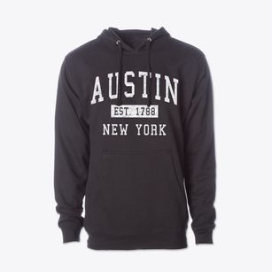 Austin New York Classic Established Cotton Hoodie Sweatshirt