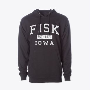 Fisk Iowa Classic Established Cotton Hoodie Sweatshirt