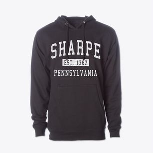 Sharpe Pennsylvania Classic Established Cotton Hoodie Sweatshirt