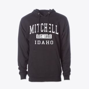 Mitchell Idaho Classic Established Cotton Hoodie Sweatshirt