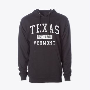 Texas Vermont Classic Established Cotton Hoodie Sweatshirt