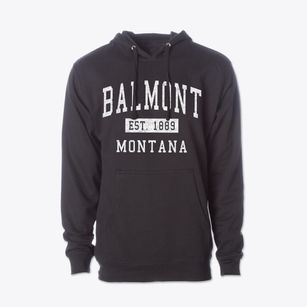 Balmont Montana Classic Established Cotton Hoodie Sweatshirt