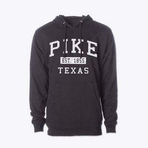 Pike Texas Classic Established Cotton Hoodie Sweatshirt