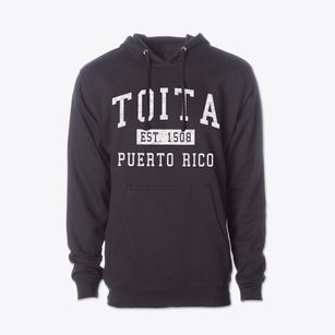 Toita Puerto Rico Classic Established Cotton Hoodie Sweatshirt