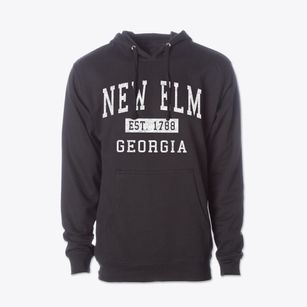 New Elm Georgia Classic Established Cotton Hoodie Sweatshirt