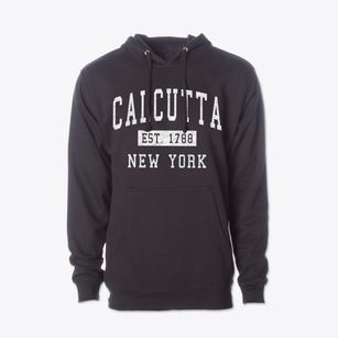 Calcutta New York Classic Established Cotton Hoodie Sweatshirt