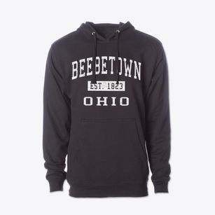 Beebetown Ohio Classic Established Cotton Hoodie Sweatshirt